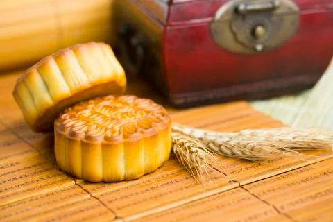 Mooncakes Stock Photos