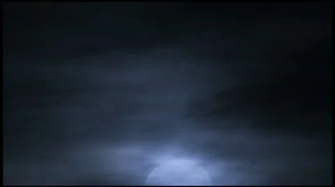 Moonlapse clouds Stock Footage 646178
