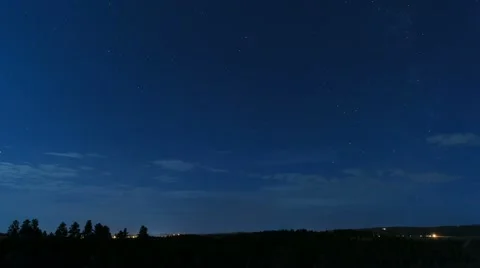 Moonlight &amp; Altocumulus 스톡 동영상 54741653