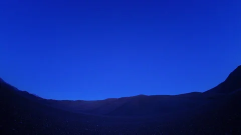 Moonlight in Atacama. Time lapse video Stock Footage 88746255