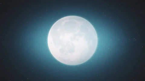 Moonlight Background On A Starry Night Animation 스톡 동영상 346829581