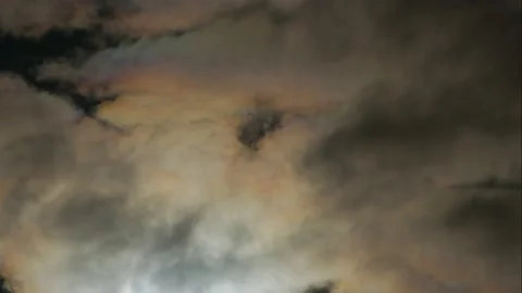 Moonlight clouds. Time lapse 3 Stock-Footage 132002073