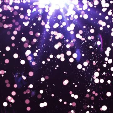 Moonlight cold bokeh Stock Illustration