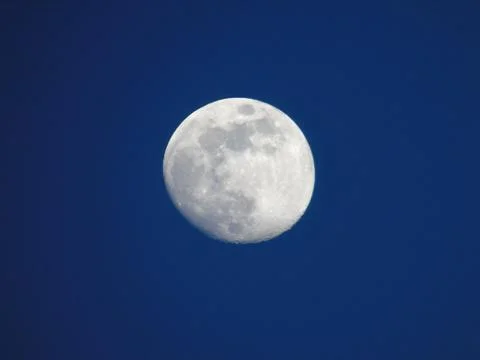 Moonlight by day Foto stock
