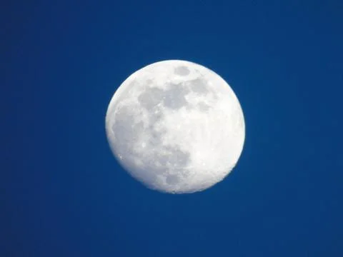 Moonlight by day Foto stock