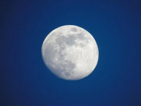 Moonlight by day Stock Photos