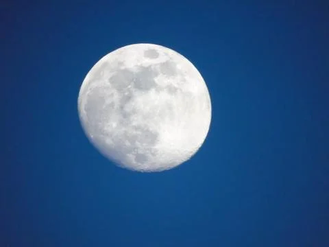 Moonlight by day Stock Photos