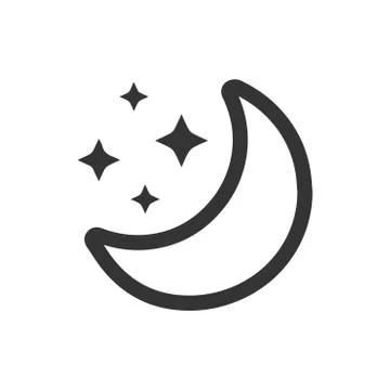 Moonlight Icon Stock Illustration