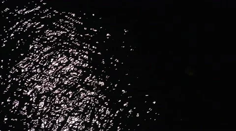 MOONLIGHT PATERNS ON WATER Stock Footage 68993065
