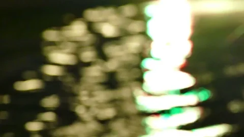 Moonlight on the River Stock-Footage 81482085