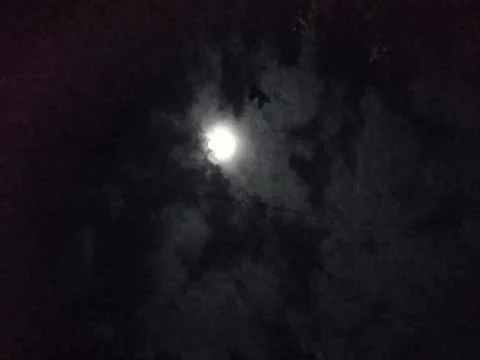 MOONLIGHT IN THE SKY Stock Photos