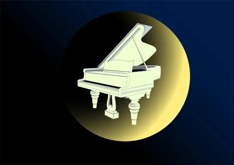 Moonlight Sonata Stock Illustration
