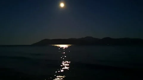 Moonlit Drift Stock Footage 140332851