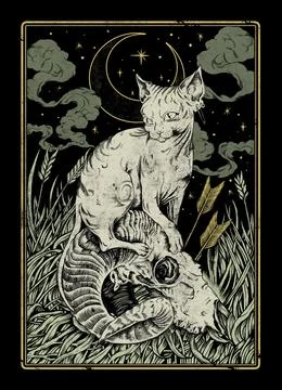 Moonlit Explorer Illustration