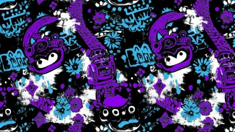 Moonlit Fish Trail – Diagonal Motion Stock Footage 306523439