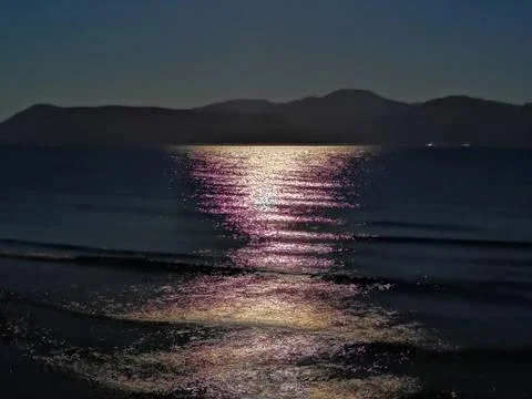 Moonlit Squeeze Stock Photos