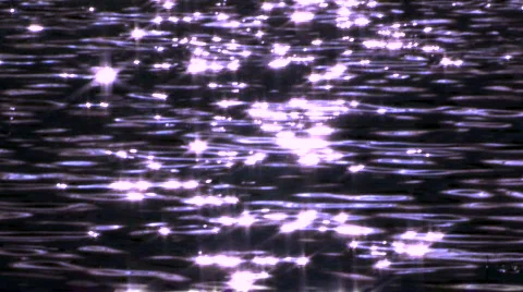 Moonlit Water 2 Stock Footage 280277