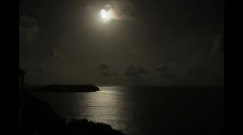 Moonrise Stock Footage 7732125