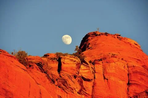 Moonrise Stock Photos