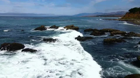 Moonstone Beach Stock Footage 158816085