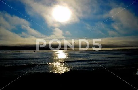 Moonstone Beach Stock Photos