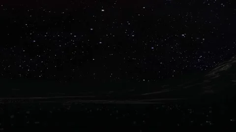 The moon,sunrise and sunset Video stock 53835404