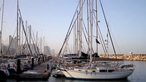 Moorage loop Stock Footage 5500814