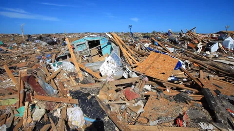 Moore Oklahoma, EF5 Tornado damage &amp; aftermath PT10 Stock Footage 30394563