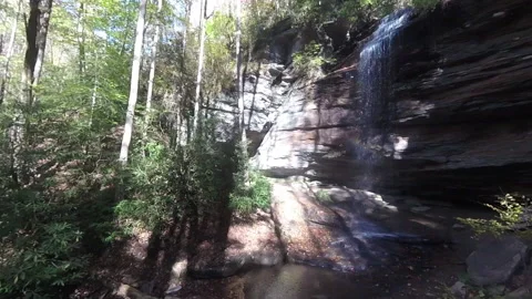 Moore WaterFall NC Video stock 163996104