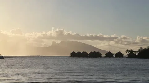 Moorea Island Stock Footage 11229013