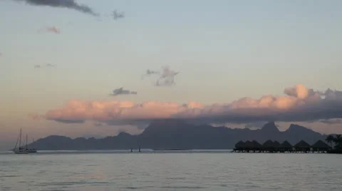 Moorea Island Stock Footage 11234733