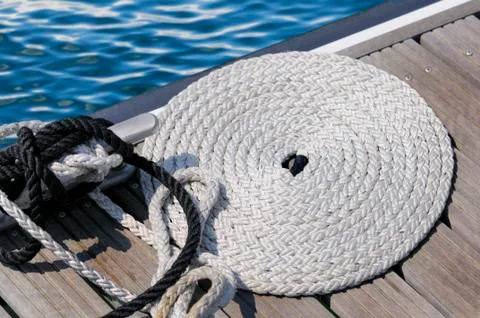 Moored boat Stock Photos