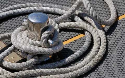 Moored boat Stock Photos