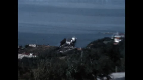 Moored at Muggia 1972 Stock Footage 269482812