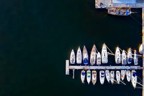 Moored at the quay Stock Photos