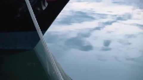 Moored ship close up. Video stock 198736338