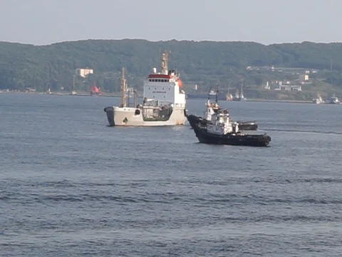 Mooring of Aquarius Vídeo Stock 92445804