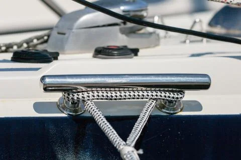 Mooring rope Stock Photos