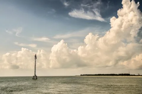 Mooring tower Stock Photos
