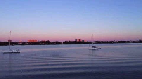 Mooring.Field.12.24 Vídeo Stock 299486756