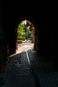 Moorish Arch 库存照片