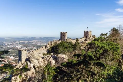 Moorish Castle Stock Photos