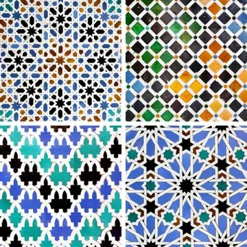 Moorish ceramics Stock Photos