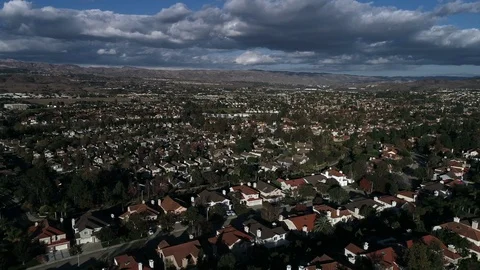 Moorpark_Clouds_LH2 Stock Footage 99135510