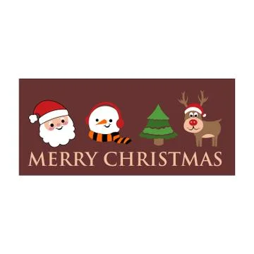 Moose a Christmas Stock Illustration