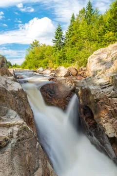 Moose horn trail fall Stock Photos