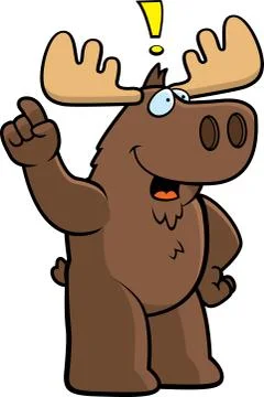 Moose Idea Stock Illustration