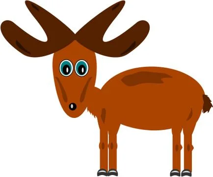 Moose Illustrazione stock