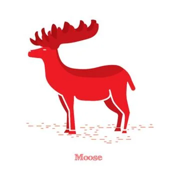 Moose Illustration