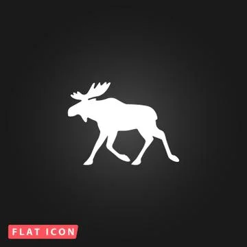 Moose vector illustration Stock Illustration